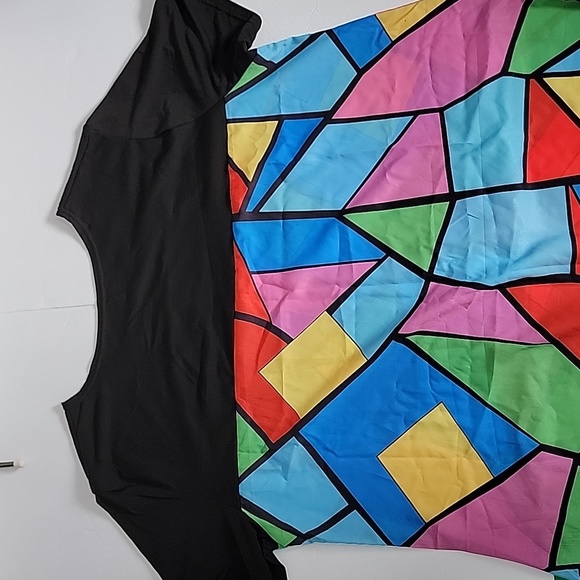 Dress Casual  Irregular Geometric Graphics Casual Loose Long Skirts/Size 5XL. - Picture 9 of 10